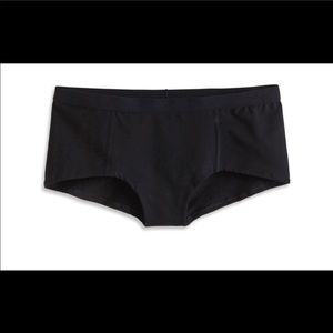 3 black, SM, NWT, pairs of Pact women’s boyshorts